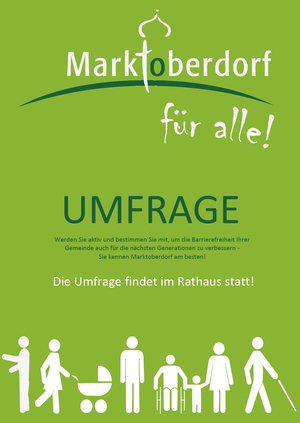 Plakat "Marktoberdorf für alle"